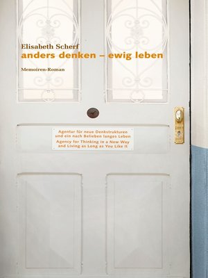 cover image of Anders denken--ewig leben